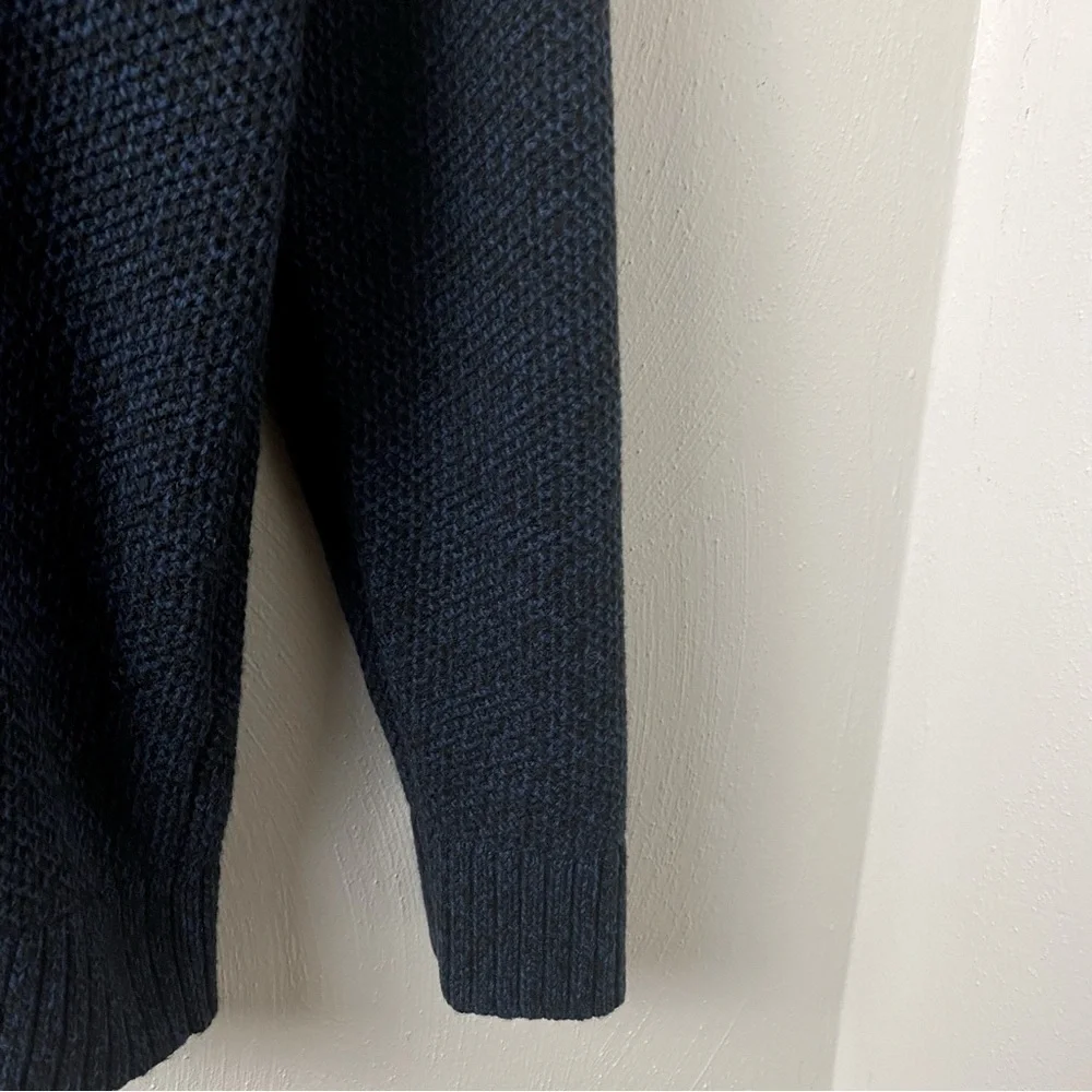 Men Sweater by An Original Flag & Anthem Dry Goods Supply Navy Blue. Sz M.